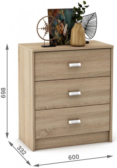 Комод Имидж-603 дуб сонома