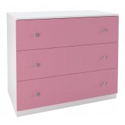 белый / розовый