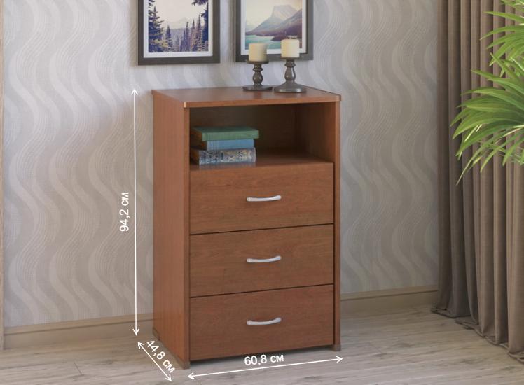 Комод КВ-33 вишня