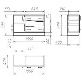 Комод Мебелеф-18