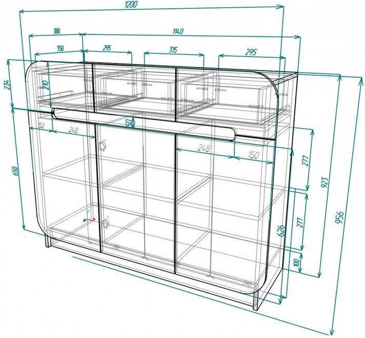 Комод Мебелеф - 42 венге / белоснежный глянец