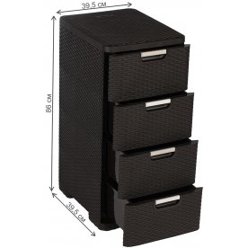 Комод Плетенка