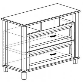 Комод Прованс №411