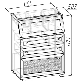 Комод Милана 1