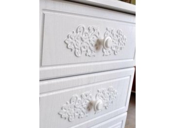 Детский комод Ассоль АС-18 белое дерево