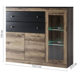 Комод Джаггер 1V2D2S