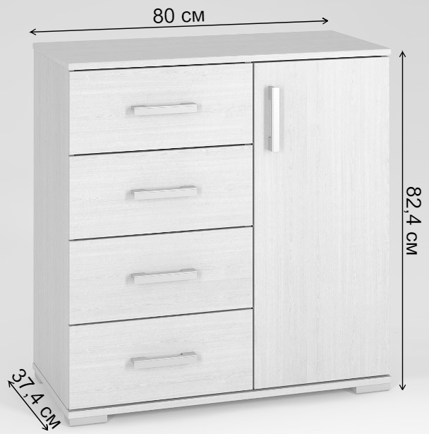 Комод Вента-24 орех