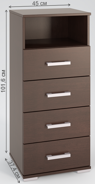 Комод Вента-75 венге