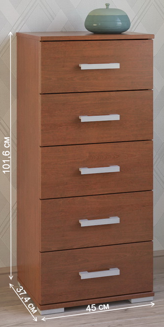 Комод Вента-85 вишня