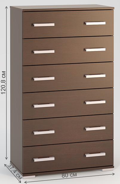 Комод Вента-87 венге