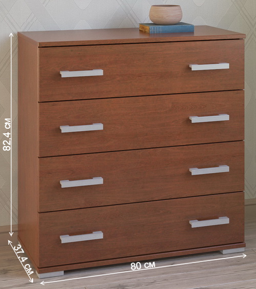 Комод Вента-95 вишня