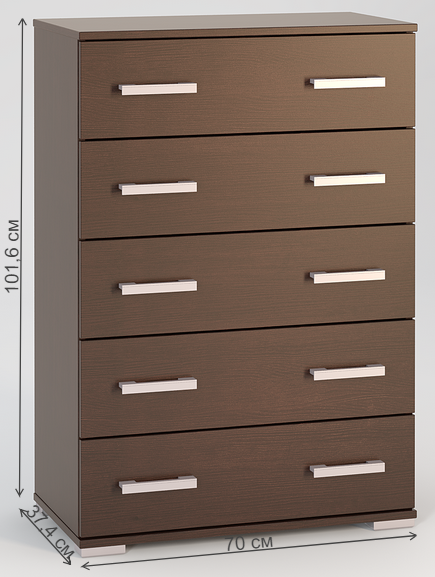 Комод Вента-97 венге