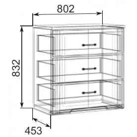 Комод Виктория 03