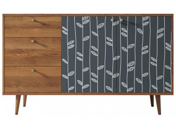 Комод Воаб орех / принт 18