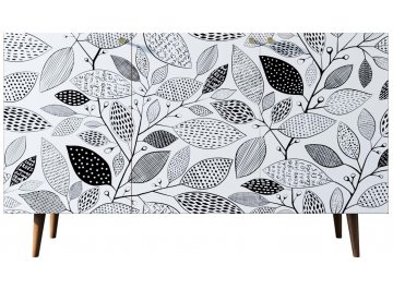 Комод Воаб орех / принт 09