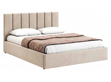 Полутораспальная кровать Афродита-3 велюр bingo desert