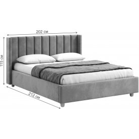 Двуспальная кровать Афродита-9.3