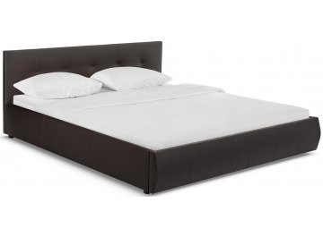 Двуспальная кровать Афродита бирюзовый велюр bingo atlantic