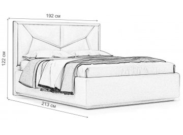 Двуспальная кровать Alatri