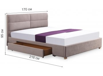 Двуспальная кровать Merida