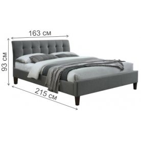 Двуспальная кровать Амелинда