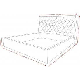 Двуспальная кровать GC1726