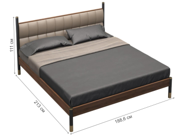 Двуспальная кровать Benissa MDI.BD.BS.54