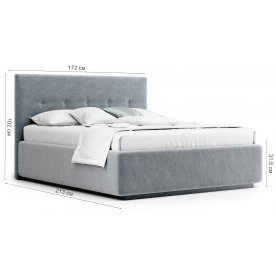 Двуспальная кровать Bianco IQ