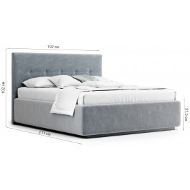 Двуспальная кровать Bianco IQ