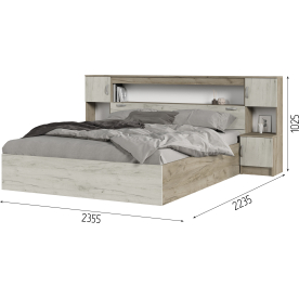 Двуспальная кровать Бренди КР 552