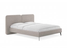 Двуспальная кровать Brooklyn 180x200 с основанием небби мокко