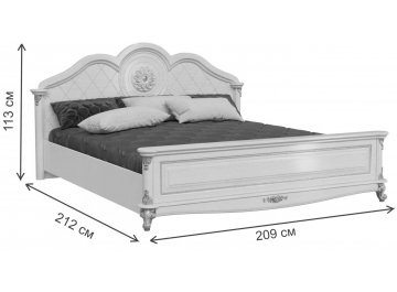 Двуспальная кровать Да Винчи