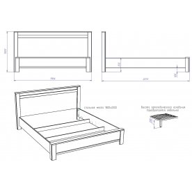 Двуспальная кровать Денвер