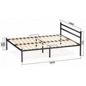 Двуспальная кровать Элимет