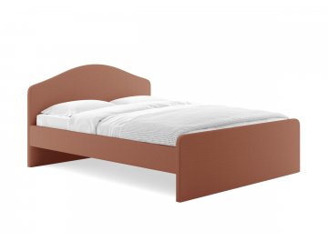 Двуспальная кровать Emma терракотовый тедди