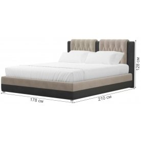 Двуспальная кровать Камилла