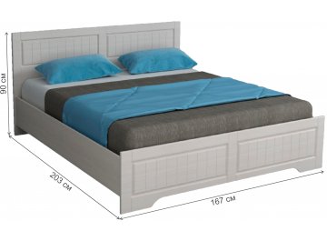 Двуспальная кровать Кантри