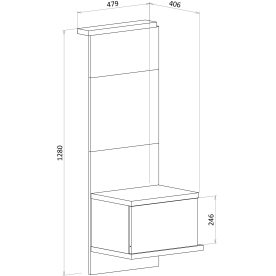 Двуспальная кровать Кения 5005.06.08.2 М1