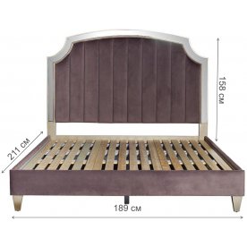 Двуспальная кровать KFE007-69