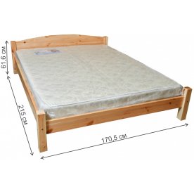 Двуспальная кровать Леона 2