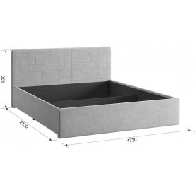 Двуспальная кровать Лора 2