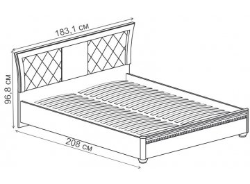 Двуспальная кровать Лючия №198