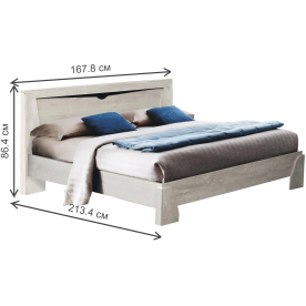 Двуспальная кровать Лючия 33.08-02