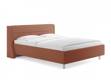 Двуспальная кровать Madrid терракотовый тедди