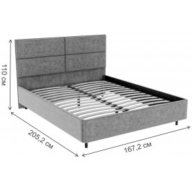 Двуспальная кровать Мелоди КР01