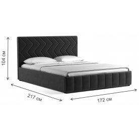 Двуспальная кровать Милана HP