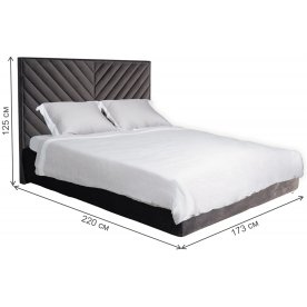 Двуспальная кровать Milano Basic