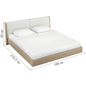 Двуспальная кровать Miramar MDI.BD.MRM.2