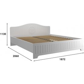 Двуспальная кровать Монблан