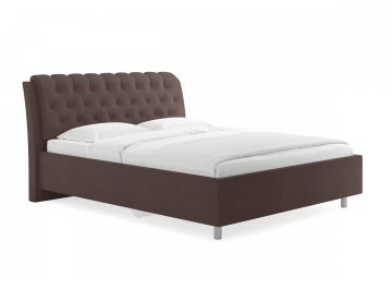 Двуспальная кровать Olivia кофе лаунж